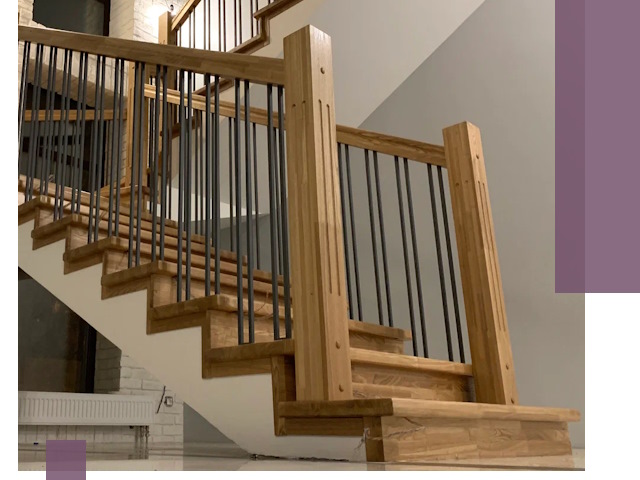 Реставрация деревянных и металлических лестниц в Белой Калитве