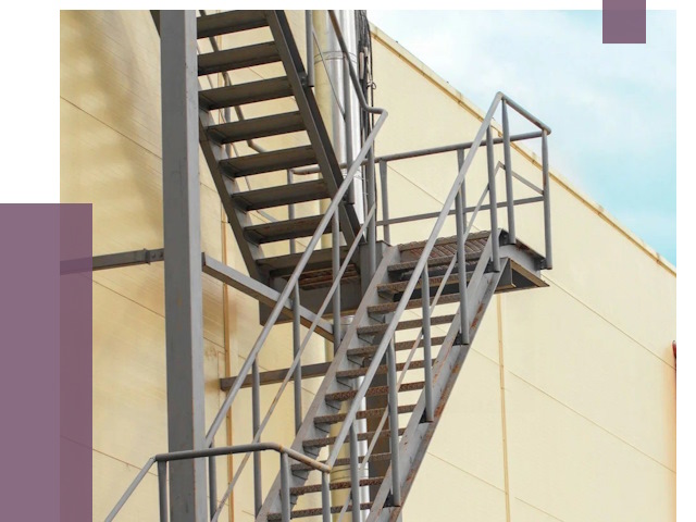 Пожарные лестницы в Белой Калитве от 12445 руб. — монтаж и продажа | ПРОЛЁТ-Бкл