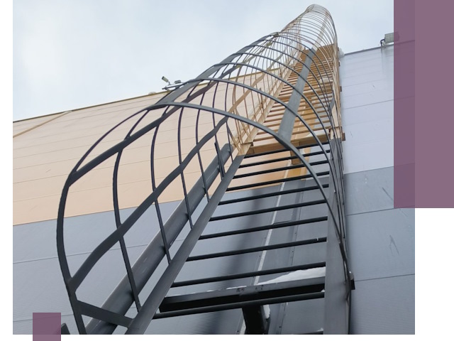 Изготовление и монтаж пожарных лестниц в Белой Калитве профессионально