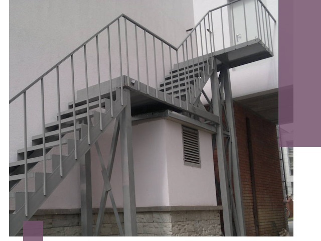 Монтаж пожарных лестниц под ключ в Белой Калитве с гарантией качества