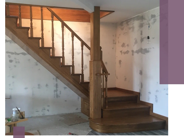 Ремонт деревянных лестниц в Белой Калитве: быстро и качественно