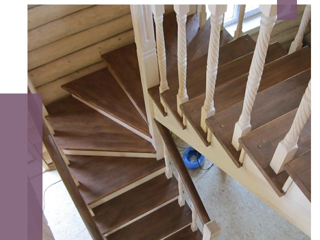 Реставрация деревянных лестниц в Белой Калитве от 4356 руб.