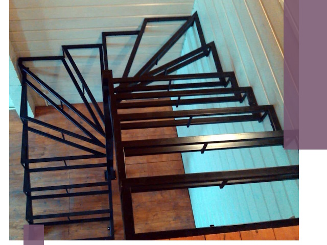 Изготовление металлических лестниц любой сложности в Белой Калитве