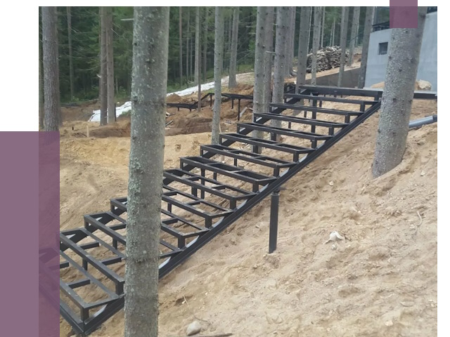 Монтаж металлических лестниц в Белой Калитве от 13742 руб. 