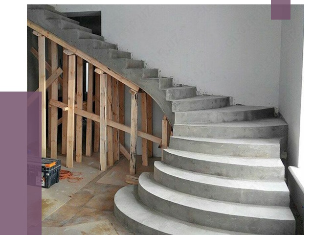 Изготовление бетонных лестниц под ключ в Белой Калитве от 20223 руб. | ПРОЛЁТ-Бкл