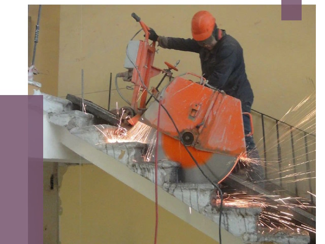 Демонтаж бетонных лестниц в Белой Калитве от 4667 руб. за м2 | ПРОЛЁТ-Бкл