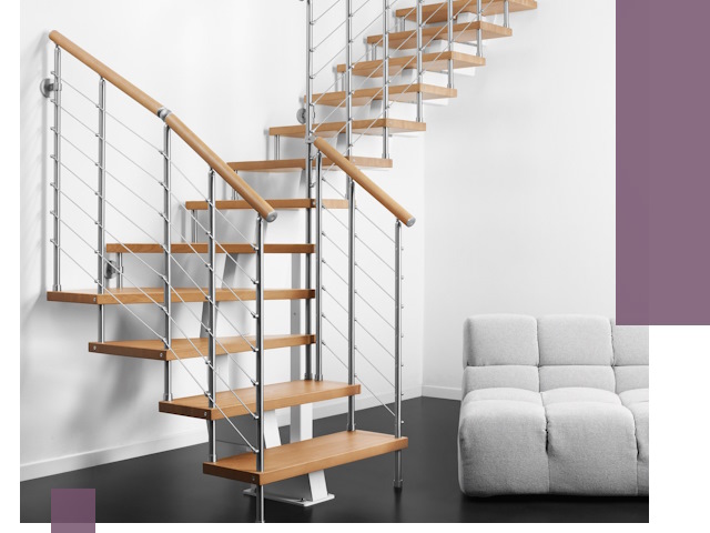 Модульные лестницы под ключ в Белой Калитве — монтаж и изготовление