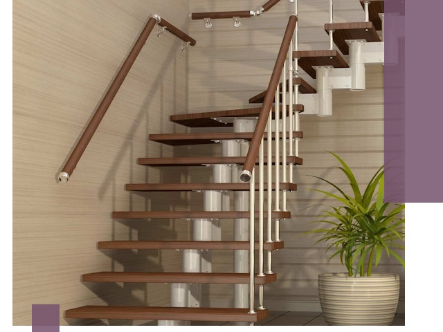 Изготовление модульных лестниц под ключ в Белой Калитве