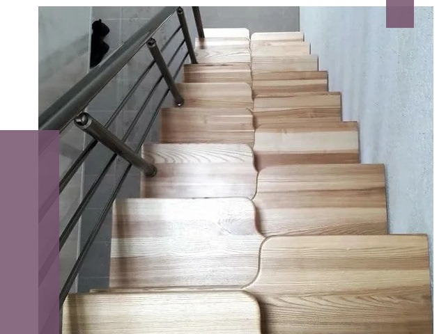 Лестницы гусиный шаг в Белой Калитве от 13223 руб. под ключ | ПРОЛЁТ-Бкл