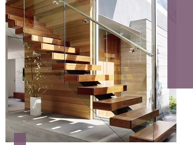 Современные лестницы на заказ в Белой Калитве — изготовление и монтаж