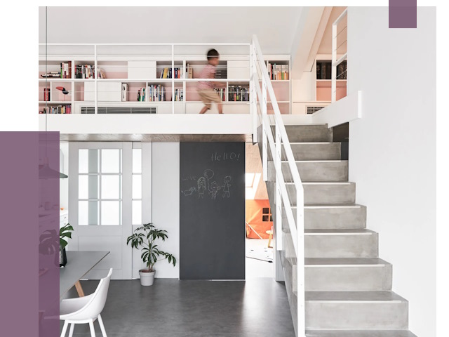 Лестницы для двухуровневой квартиры в Белой Калитве от 178900 руб. | ПРОЛЁТ-Бкл