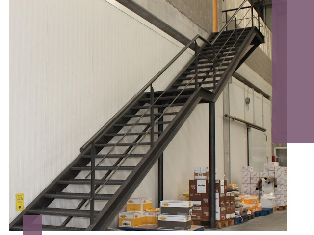 Лестницы для производства в Белой Калитве — изготовление и монтаж