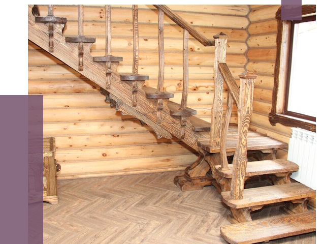 Лестницы в баню в Белой Калитве от 19394 руб. — изготовление | ПРОЛЁТ-Бкл