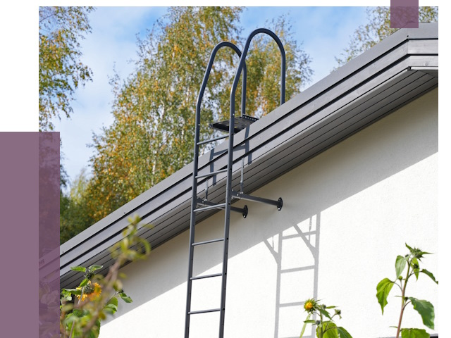 Лестницы на крышу в Белой Калитве от 19394 руб. — монтаж и монтаж ПРОЛЁТ-Бкл