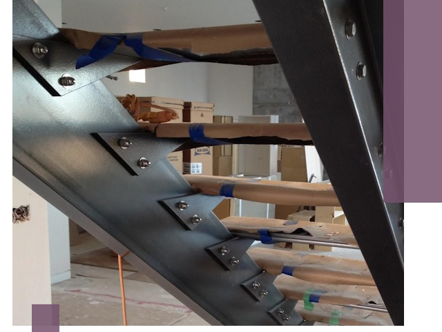 Усиление лестничных конструкций и усиление опор в Белой Калитве