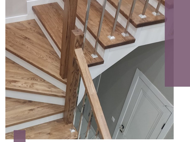 Обшивка металлических лестниц под ключ в Белой Калитве