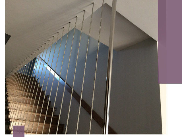 Тросовые перила под ключ в Белой Калитве — производство и монтаж