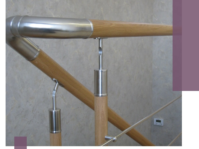 Комбинированные перила на заказ в Белой Калитве — монтаж и производство