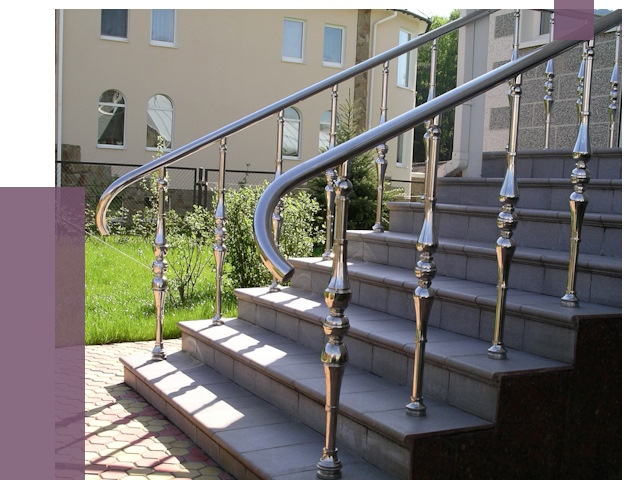 Перила для крыльца в Белой Калитве от 10890 руб. — монтаж ПРОЛЁТ-Бкл