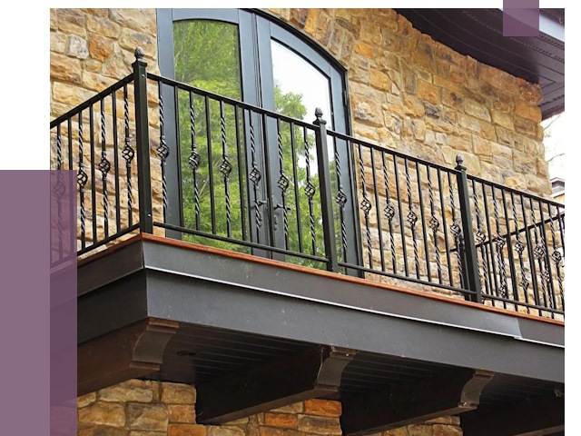Балконные ограждения в Белой Калитве от 8141 руб. — купить | ПРОЛЁТ-Бкл