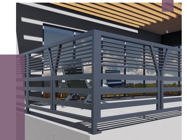 Изготовление балконных ограждений в Белой Калитве от 10890 руб. | ПРОЛЁТ-Бкл