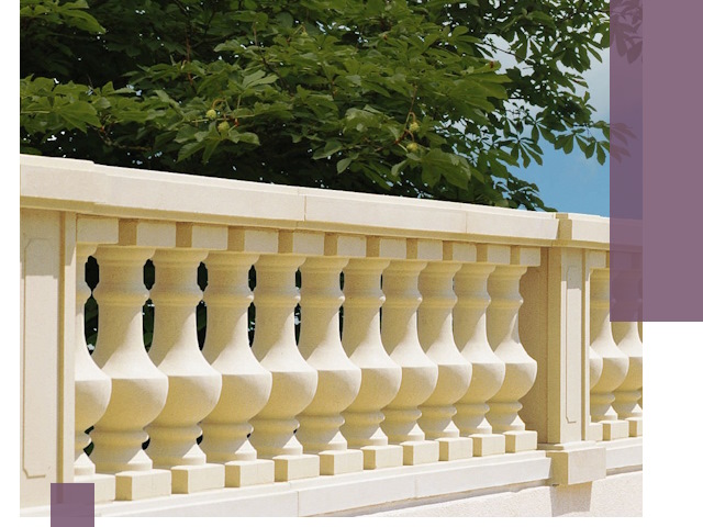 Установка балюстрады в Белой Калитве: изготовление и монтаж под ключ