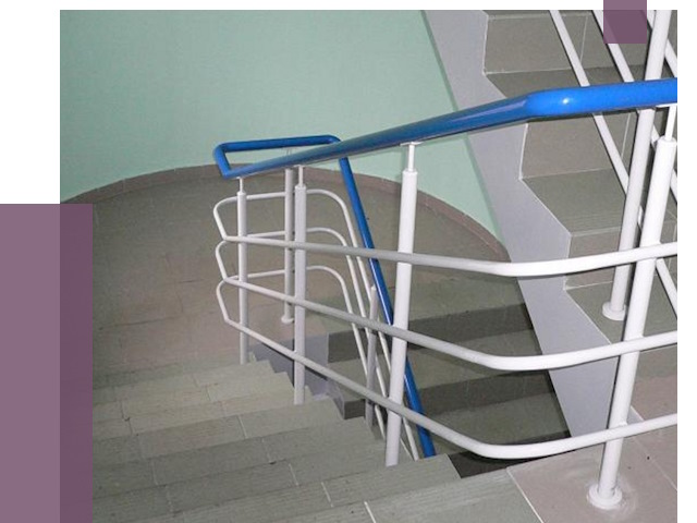 Перила в подъезде в Белой Калитве — установка и замена от 7519 руб. | ПРОЛЁТ-Бкл