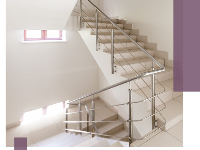 Установка и замена перил в подъезде в Белой Калитве