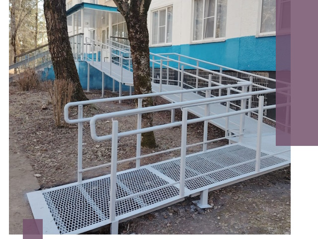 Пандусы под ключ в Белой Калитве: изготовление, монтаж и демонтаж
