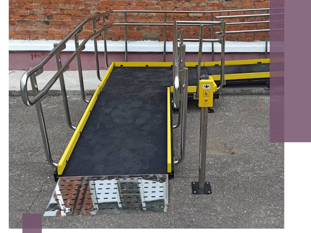 Изготовление наклонных пандусов для инвалидов в Белой Калитве