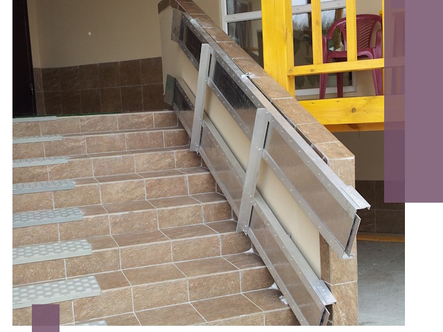 Откидные пандусы под ключ в Белой Калитве — монтаж и демонтаж