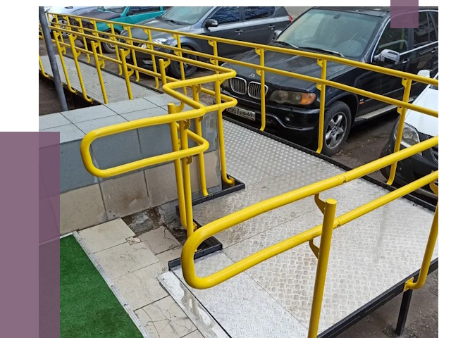 Стационарные пандусы в Белой Калитве от 12445 руб. | ПРОЛЁТ-Бкл