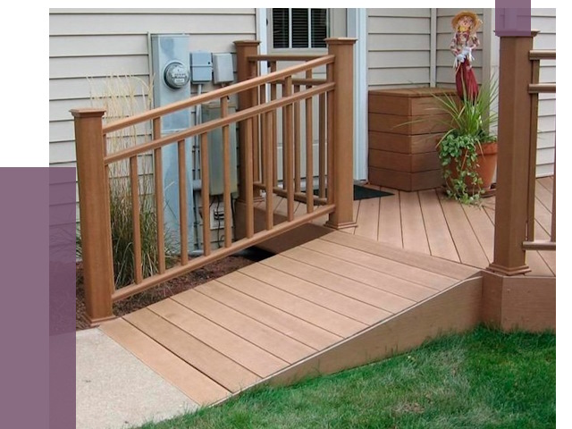 Пандус на крыльцо в Белой Калитве под ключ от 7882 руб.