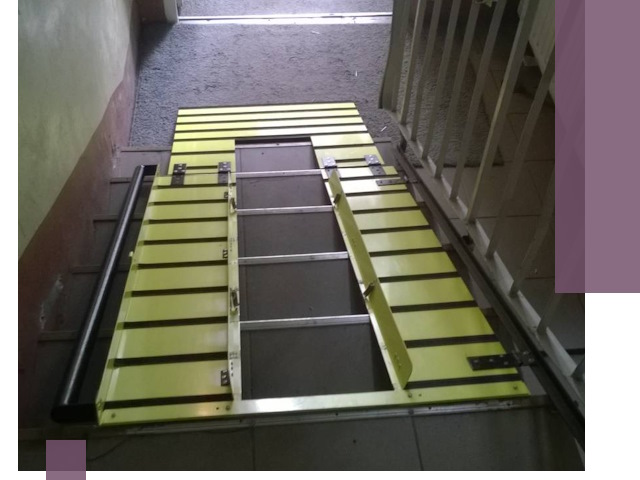 Профессиональный монтаж пандуса в подъезд в Белой Калитве