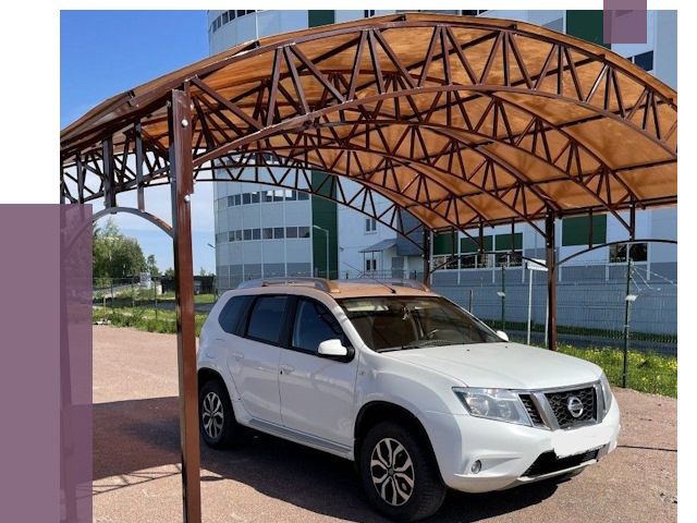 Недорогие навесы в Белой Калитве от 43558 руб. | ПРОЛЁТ-Бкл