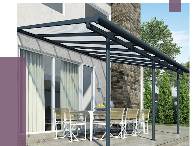 Навесы пристенные в Белой Калитве от 9230 руб. — монтаж и установка | ПРОЛЁТ-Бкл