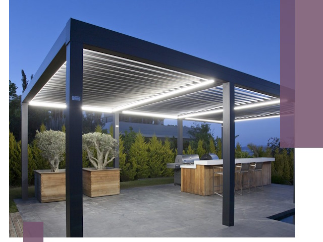 Навесы отдельно стоящие под ключ в Белой Калитве из металла и поликарбоната