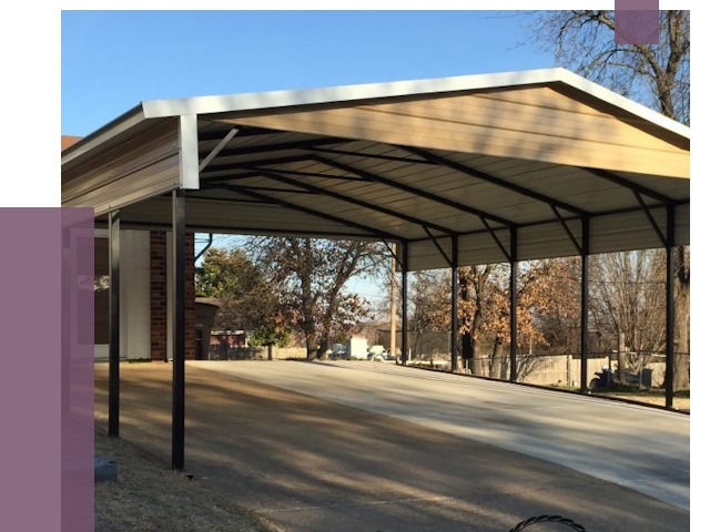 Двускатные навесы в Белой Калитве от 8141 руб.  | ПРОЛЁТ-Бкл