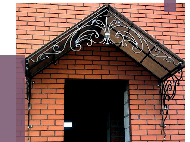 Металлические козырьки в Белой Калитве от 10838 руб. 