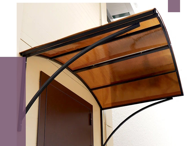 Недорогие козырьки в Белой Калитве от 7695 руб.  | ПРОЛЁТ-Бкл