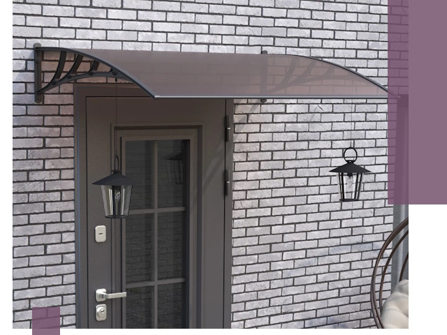 Недорогие козырьки и навесы под ключ в Белой Калитве