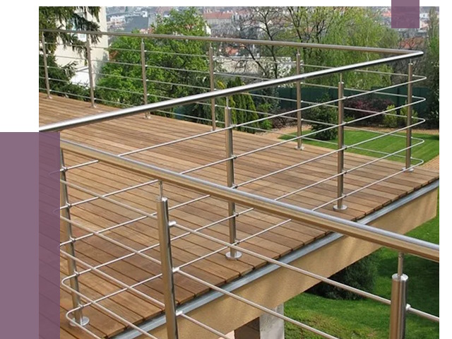 Алюминиевые парапеты в Белой Калитве под ключ от 7882 руб. 