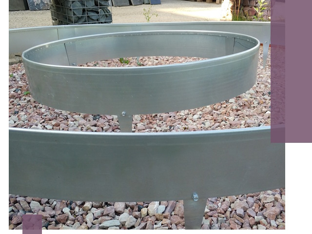 Нержавеющие бордюры под ключ в Белой Калитве — изготовление и монтаж