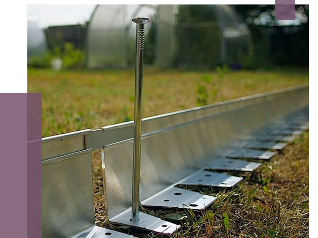 Металлические бордюры для газона в Белой Калитве от 4356 руб. | ПРОЛЁТ-Бкл