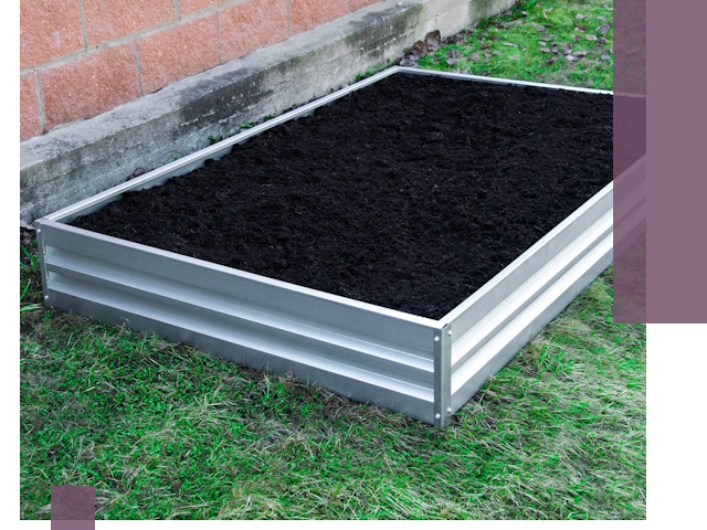 Металлические бордюры для грядок в Белой Калитве: прочность и аккуратность