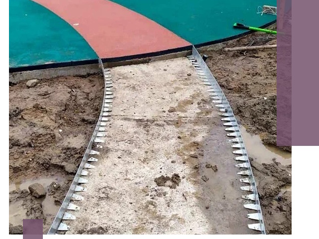 Металлические бордюры для дорожек в Белой Калитве — монтаж и изготовление