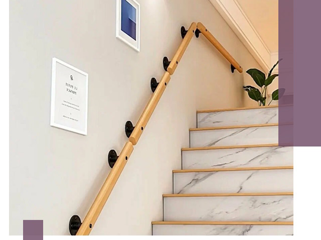 Поручни металлические и деревянные под ключ в Белой Калитве