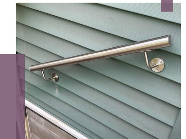 Поручни из нержавеющей стали в Белой Калитве от 7778 руб.  | ПРОЛЁТ-Бкл