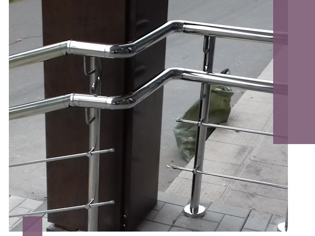 Монтаж поручней из нержавеющей стали в Белой Калитве качественно и быстро